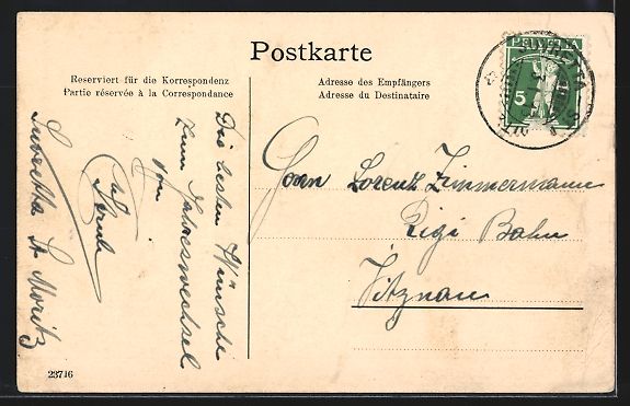 Cartoline postali: St. Moritz, Hotel Suvretta House mit Umg – Usato da Berlin venduto da bartko-reher 1