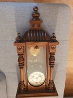 Antike Wanduhr Regulator Holz Gründerzeit
