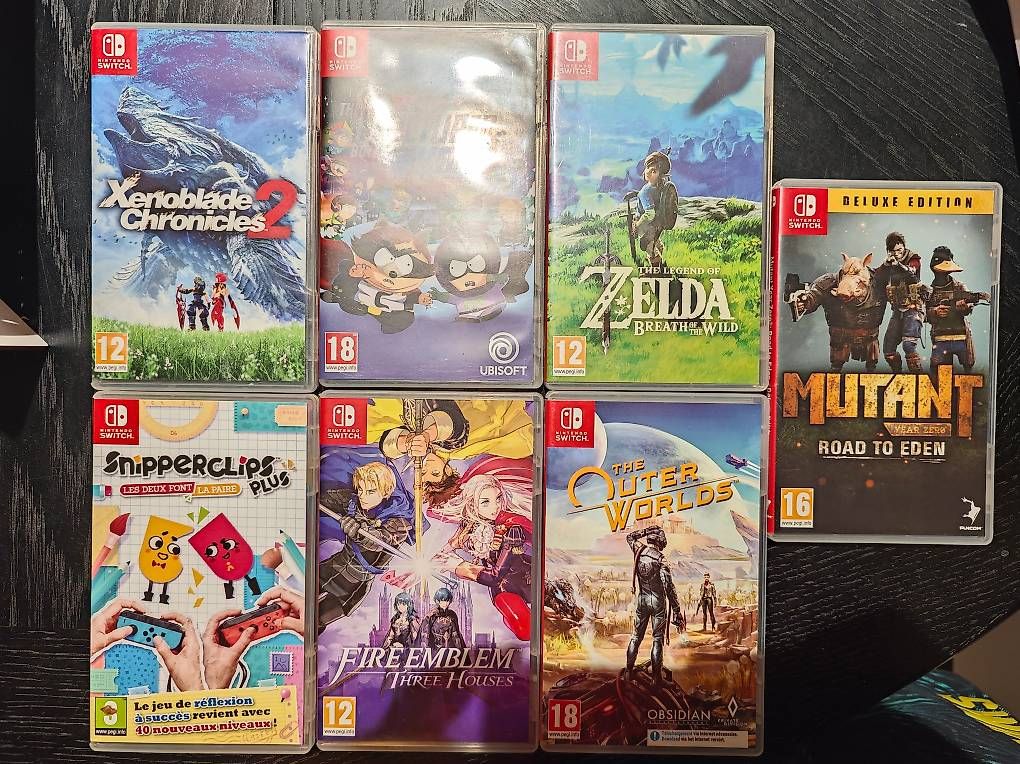 Spiele: Games for Nintendo switch - Xenoblade 2, South park & more – Gebraucht aus Zürich von Ed_Mort