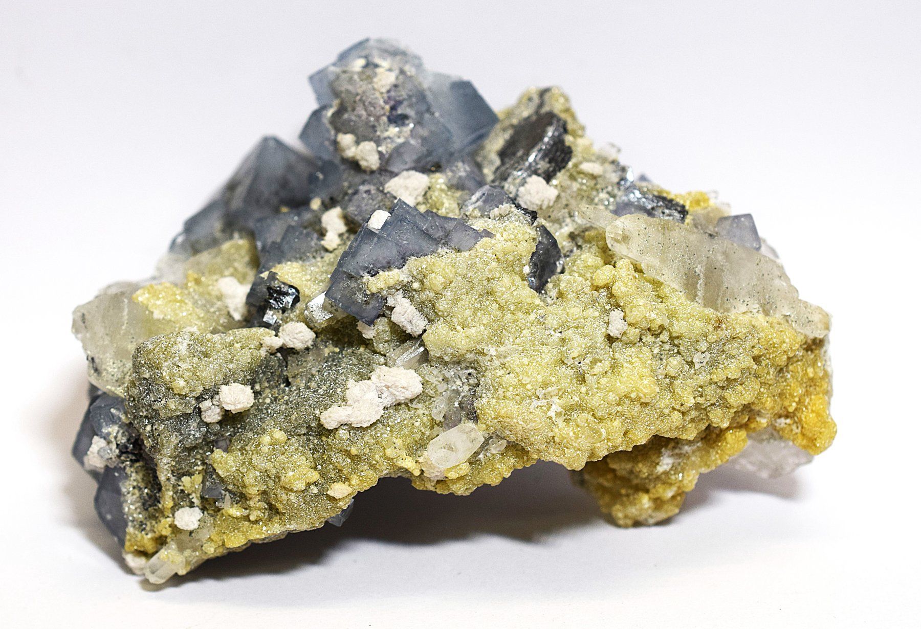 Minéraux & Lithothérapie: Fluorit mit Bergkristall aus China – Neuf (Voir description) à Grabs par Fadenquarz 6