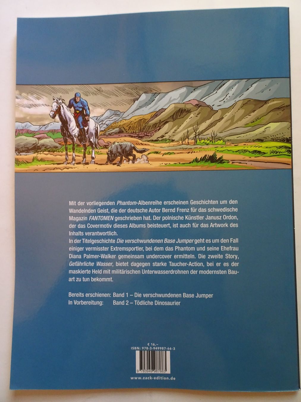 Fumetti: Phantom Comic: Die verschwundenen Base Jumper, Top Zustand – Usato da Schönenwerd venduto da schnitzunddrunter 1