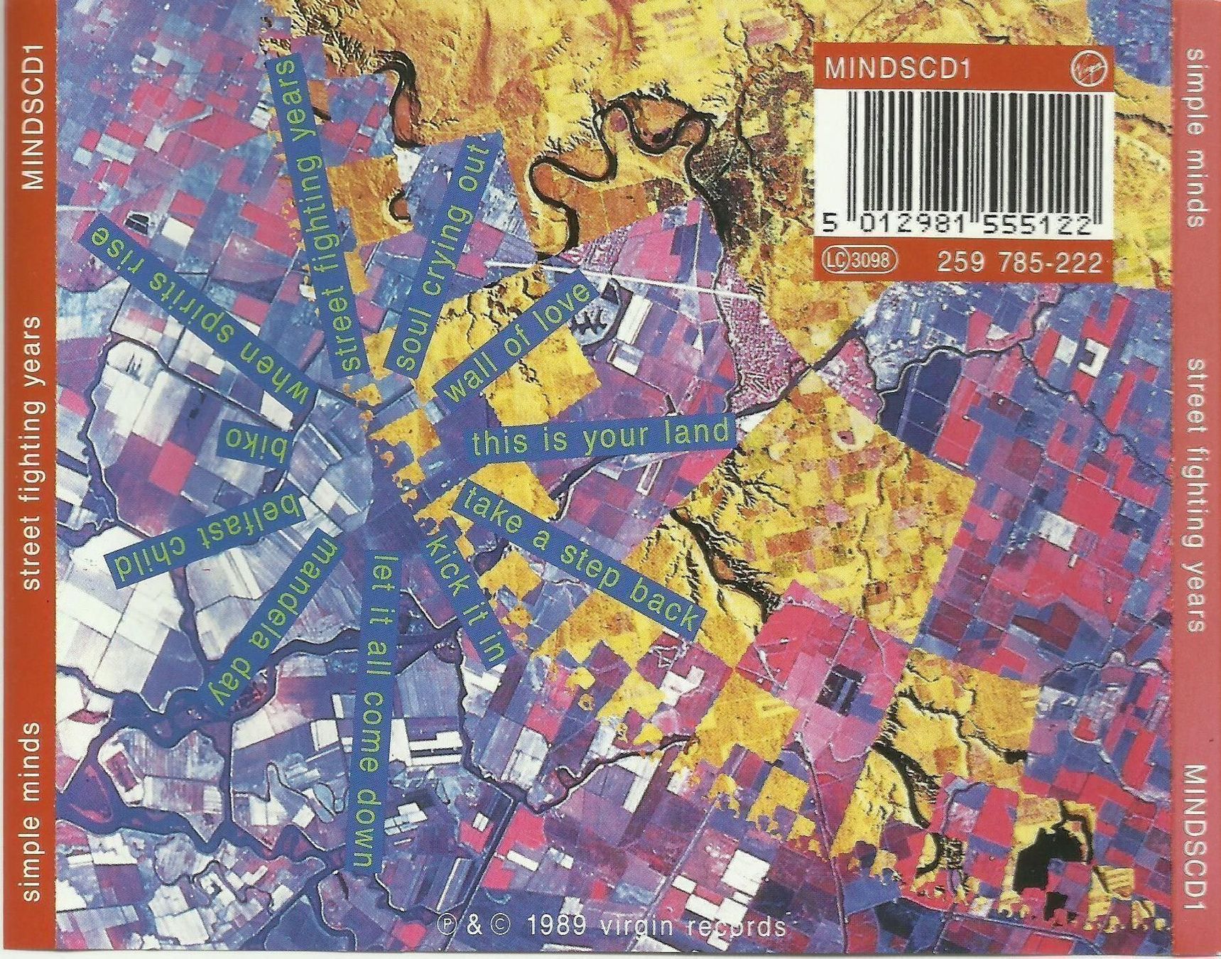 CDs: Simple Minds CD Street Fighting Years – Gebraucht aus St. Margarethen TG von ursk10 1