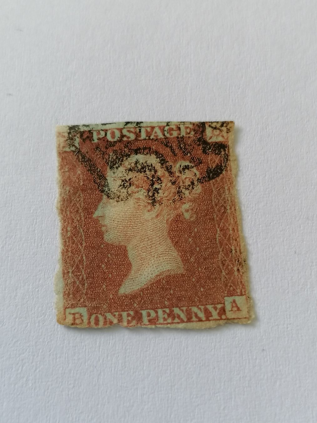 Tutti i francobolli: One Penny red 1841  – Usato da Happerswil venduto da tschergi