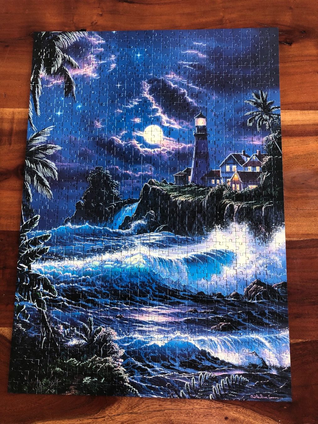 Ravensburger Puzzle: Adventskalender Puzzle, Romantischer Leuchttum – Usato da Gelterkinden venduto da Familienferien