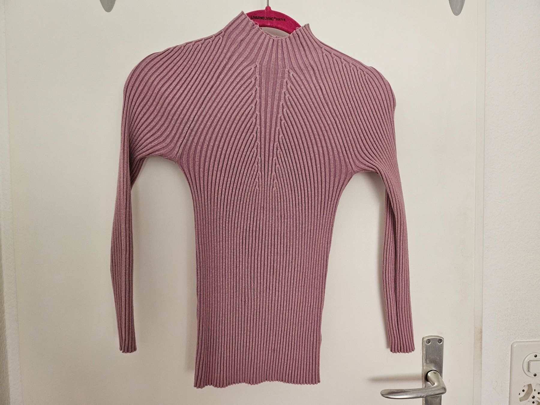 Pullover & Sweatshirts: Rolli/Stehkragenpullover in Altrosa, Grösse XS/S – Gebraucht aus Zürich von natalos 1