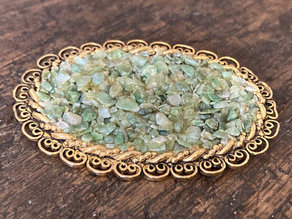 Grande Broche Vintage William Spratling En Argent Et Améthyste En Forme De Rayons De Soleil