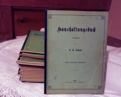 Konvolut historischer Haushaltungsbücher 1893–1923