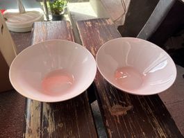 Rosenthal,Schüsseln 2er Set mit floralem Muster 