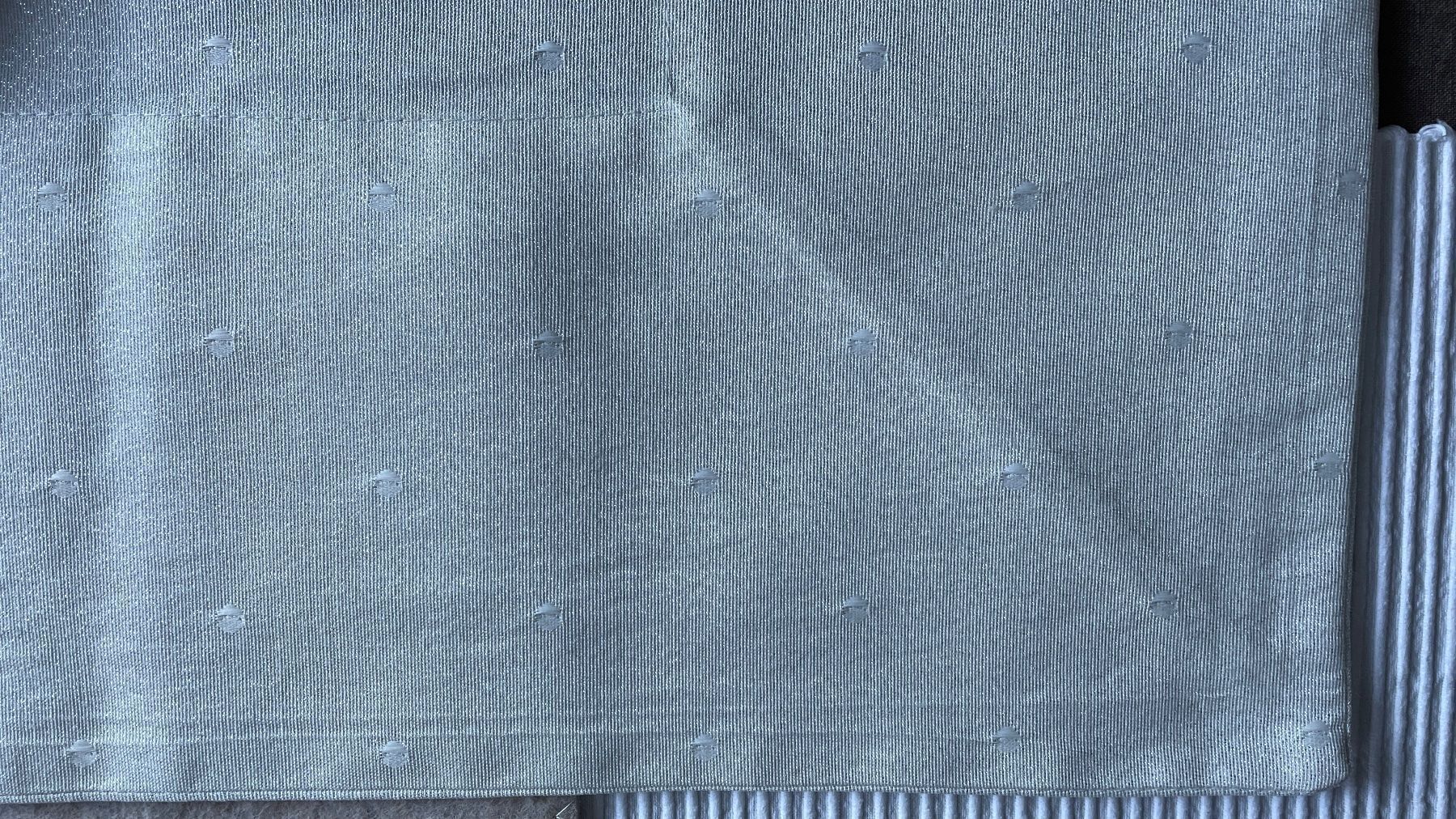 Sonstige Tischwäsche: Tischdecke schneeweiss silber 99 x 99 cm – Neu (gemäss Beschreibung) aus Birsfelden von Nic21 3