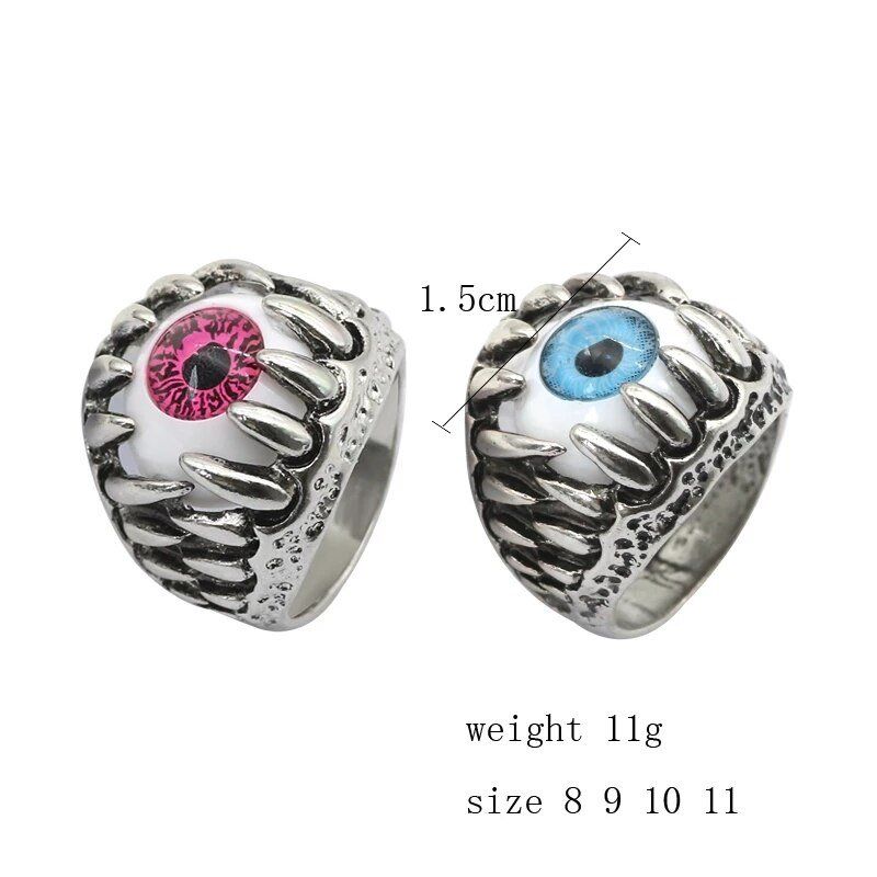 Anelli: 📌 NEU Gothic Retro Ring – Nuovo e nell'imballaggio originale da Wittenbach venduto da ChinaSeidenstrasse 3