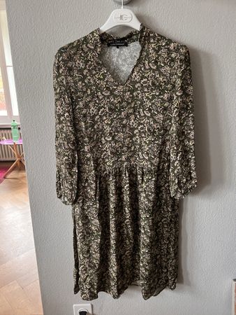 Kleid Luisa Cerano, Gr. 34, grün gemustert 