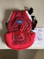 Chicco Soft & Dream Red Baby Carrier Used