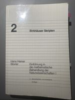 Einführung in die mathematische Behandlung der Naturwiss. I