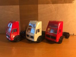 3x Mercedes Zugmaschinen mit Schlafkabinen