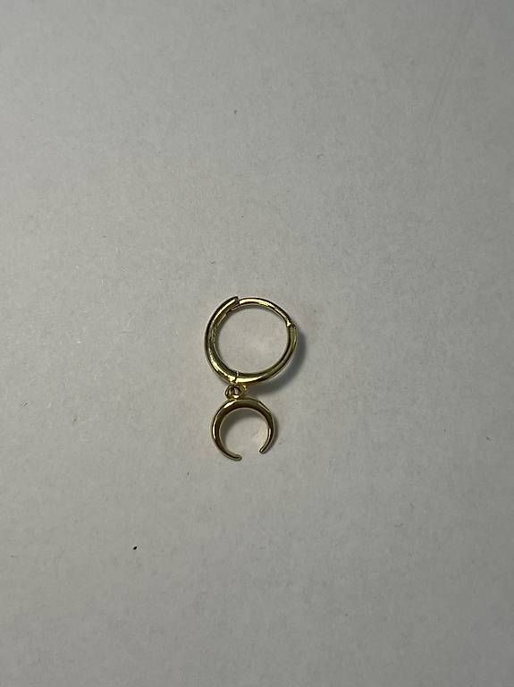 Boucles d'oreille: Einzelner Mini Hoop Mond – D'occasion à Birsfelden par tam_t8t8