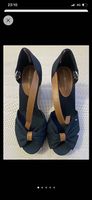 Tommy Hilfiger Keilsandaletten Gr. 38  Dunkelblau