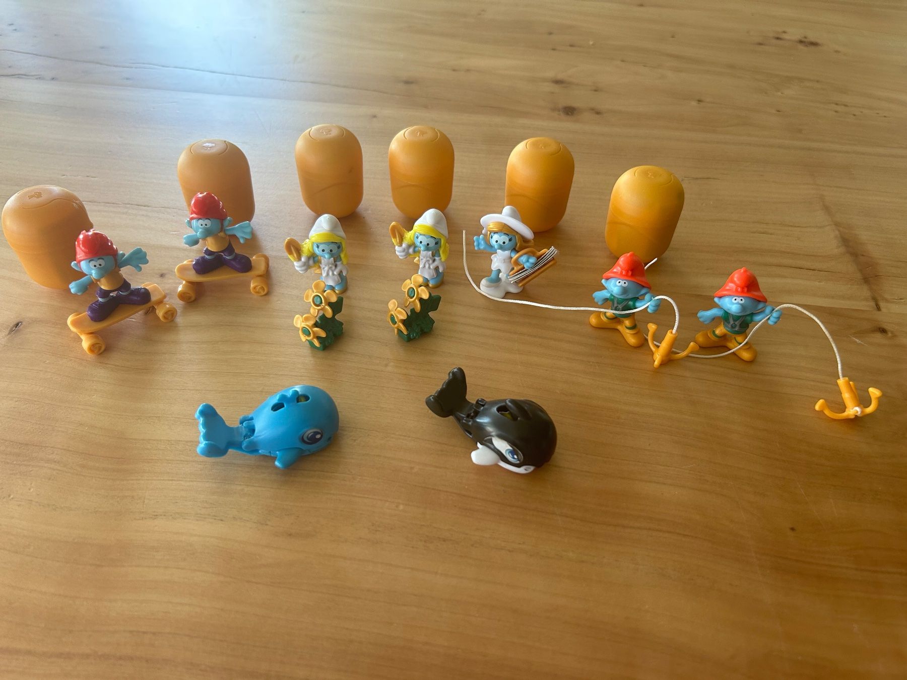 Statuette: Schlümpfe Figuren Kinderüberraschung – Usato da Kaltbrunn venduto da lagone1 2