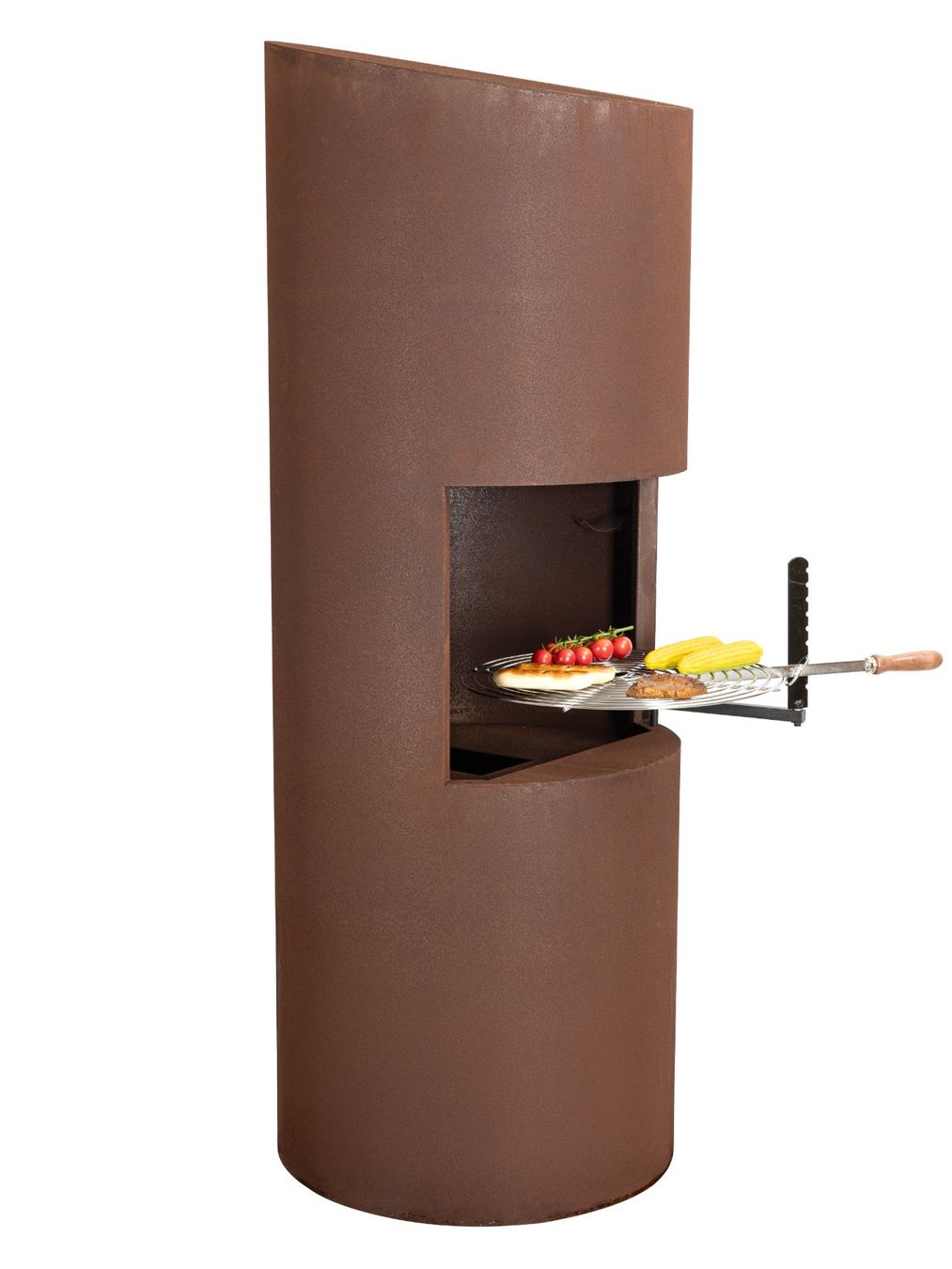 Camini: Cheminée "Cylindro", Rost, Ø 67 x 185cm – Nuovo e nell'imballaggio originale da Triengen venduto da Michele-G 8