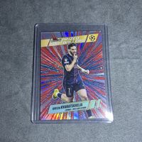 Kvaratskhelia Topps Finest Prized Footballers CASE HIT – PSG