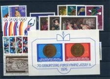 FL Jahreszusammenstellung 1976  postfr.