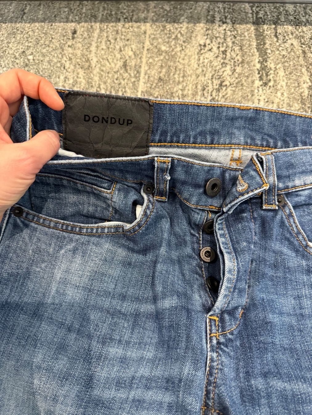 Dondup Jeans: Dondup mens blue jeans – Usato da S. Vittore venduto da via_h2nb 1