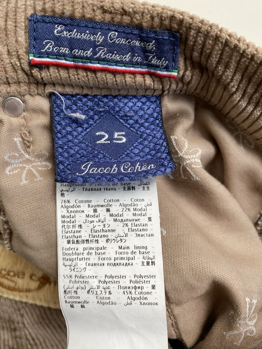 Jacob Cohën Pantaloni: Jacob Cohen Hose / Gr. 25 – Usato da Balzers venduto da styleee 4