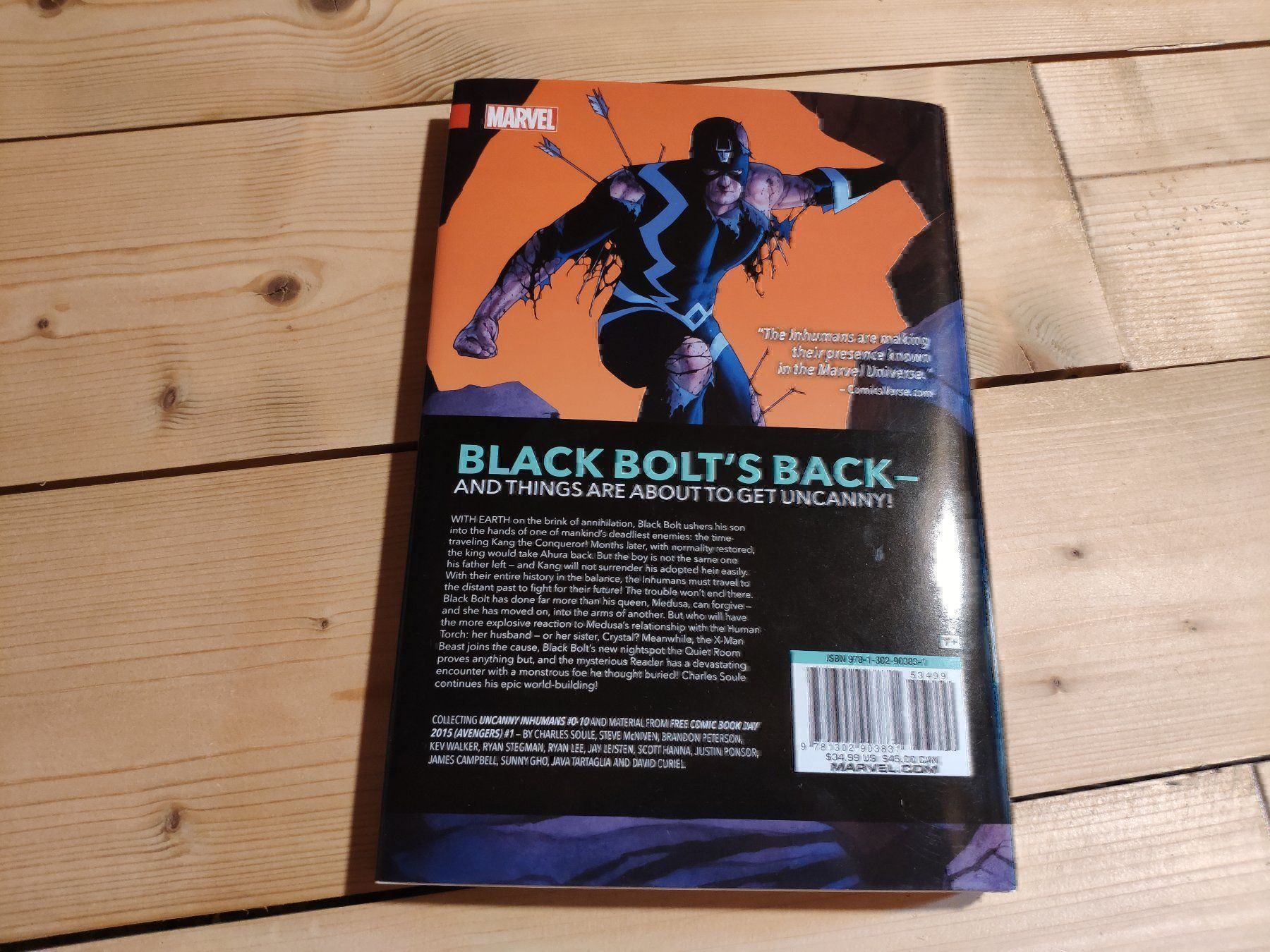 Fumetti: Uncanny Inhumans 1 – Usato da Wasterkingen venduto da Palu17 2