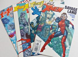 X-TREME X-MEN SAVAGE LAND 1-4 COMPLETE MINI SERIE MARVEL '04