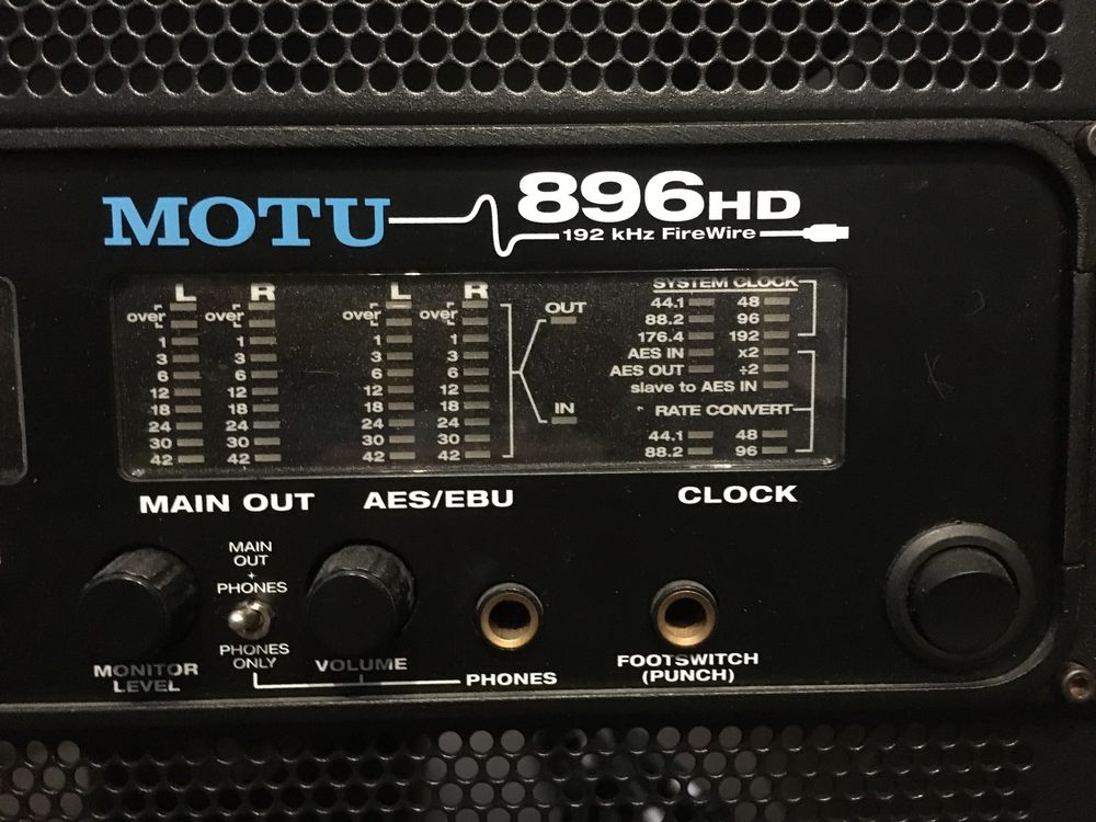 MOTU 896HD Audio interface Kaufen auf Ricardo