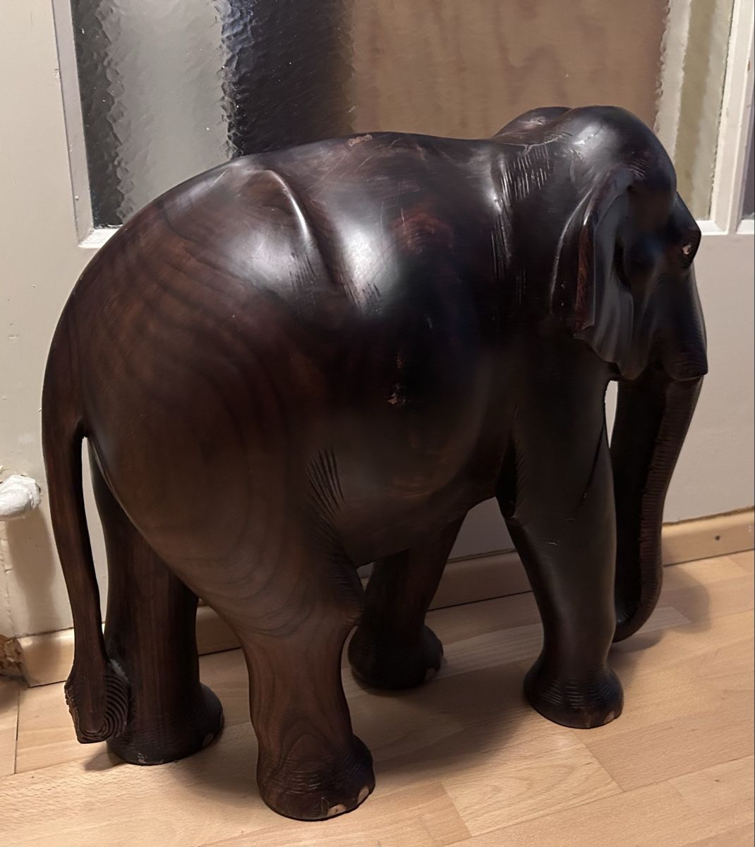 Figurines: Holz Elefanten 50 cm und 25cm  – D'occasion à Zürich par ann_9fv5 1