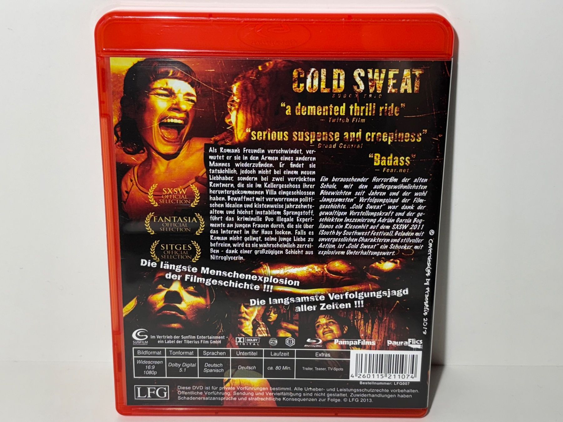Tutti i DVDs: Cold Sweat Blu Ray Uncut – Usato da Wilderswil venduto da Sstriker 1