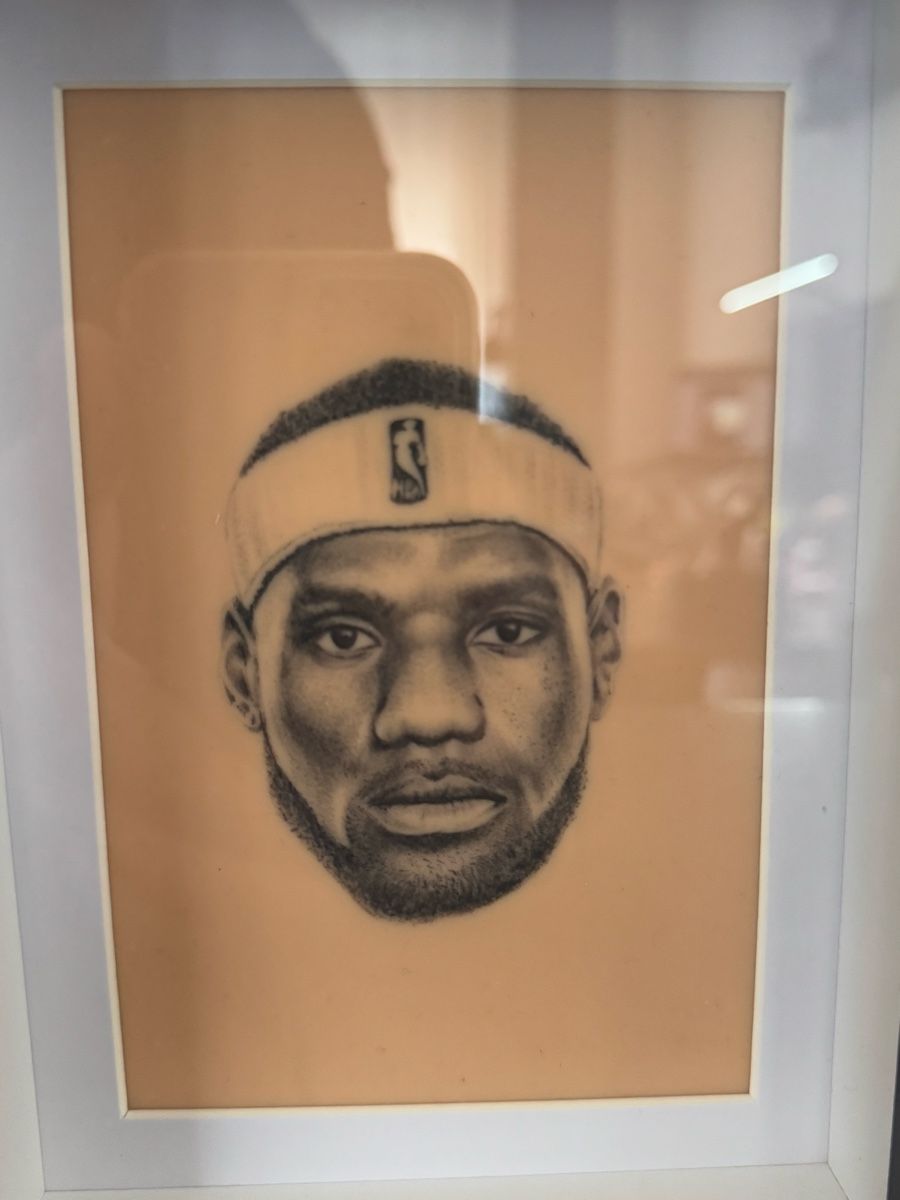 Gemälde: LeBron James Portrait – Neu (gemäss Beschreibung) aus Glattpark(Opfikon) von ale_mg8x 4