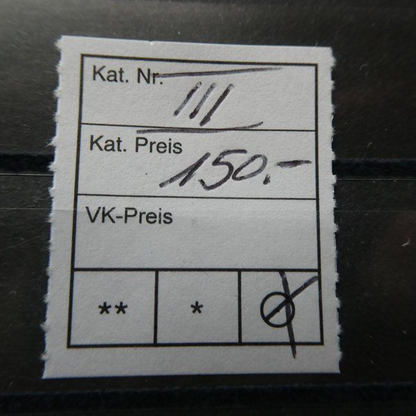 Tous les timbres: VORLÄUFER / FLUGSPENDE BERN°  Kat.Nr. III  Kat. Fr. 150.- – D'occasion à Egliswil par Trens01 3