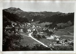 Fotokarte, Fischenthal mit Hörnli
