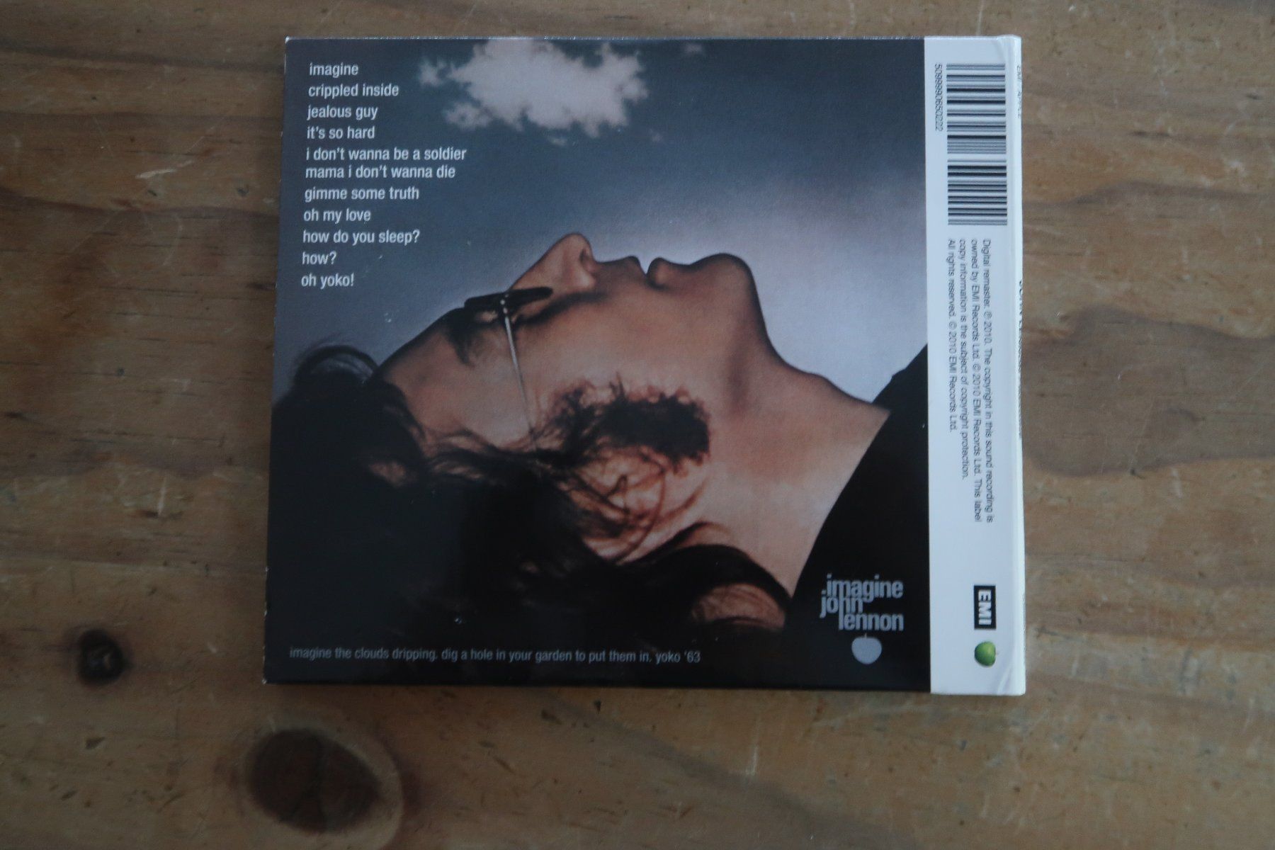 CD: JOHN LENNON - IMAGINE - EX- THE BEATLES - CD – Usato da Basel venduto da Patiscat 1