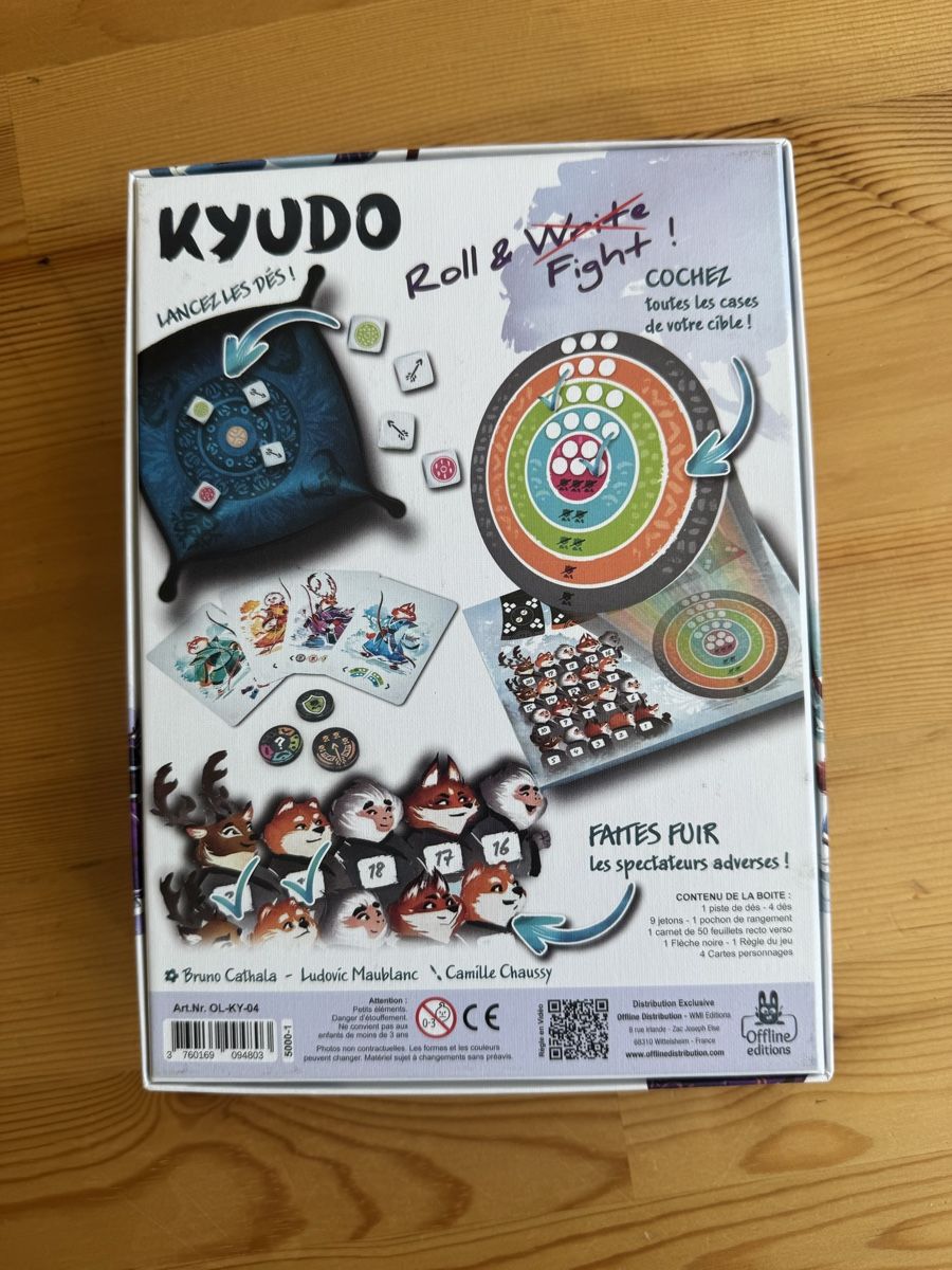 Spiele: Jeux Kyudo  – Gebraucht aus Zürich von Martin2024 1
