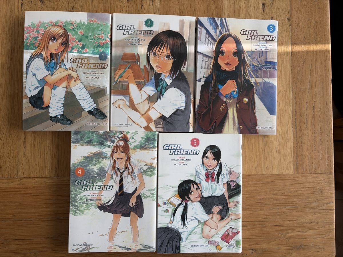 Fumetti: Mangas Girlfriend de 1 à 5 complet  – Usato da Echallens venduto da leo_dk2d
