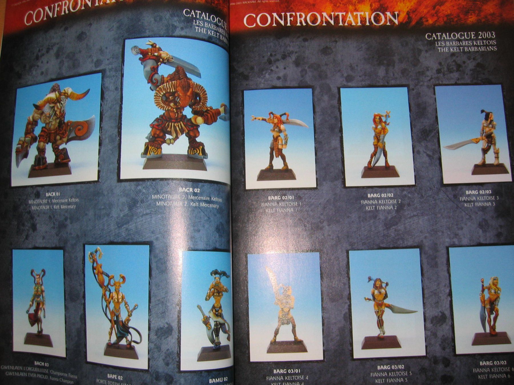 Libri: Rackham Confrontation Catalogue 28mm 2003 – Usato da Fribourg venduto da Werkt 6