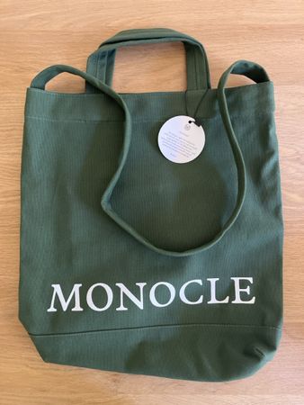 Sac Cabas vert Monocle neuf tote bag
