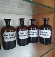 Apotheker Standflaschen