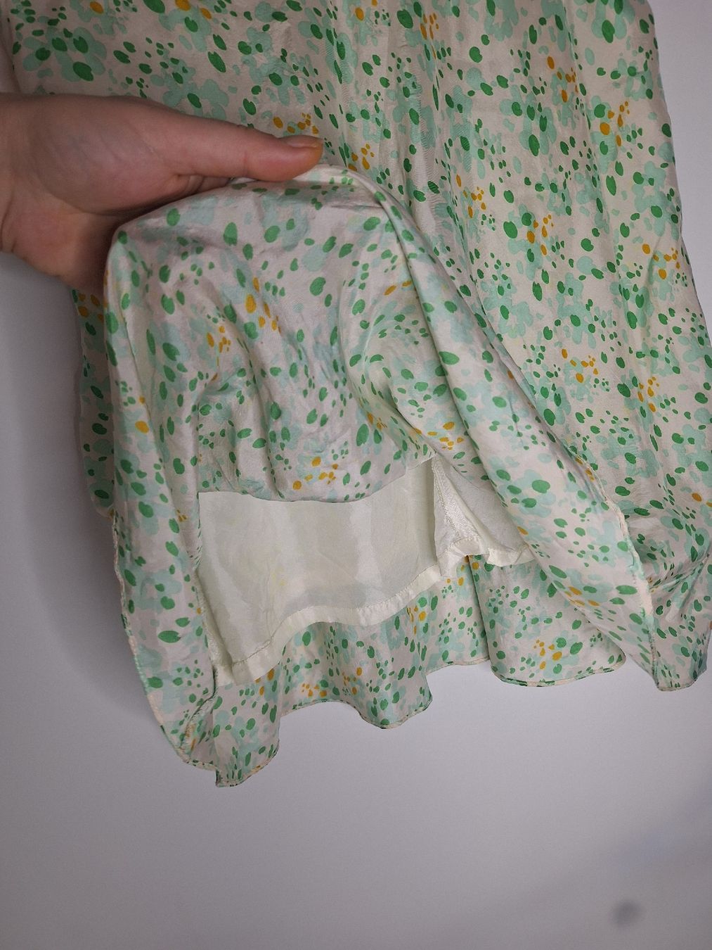 Kleider: Sommerkleid grün 100% Seide Grösse S – Neu (gemäss Beschreibung) aus Adlikon b.Regensdf von che_xxb9 3