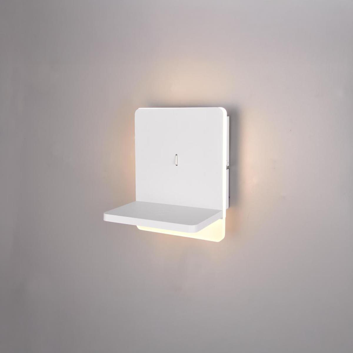 Lampade: LED Wandleuchte, USB-C, Weiss 20 cm Höhe – Nuovo (secondo la descrizione) da Kreuzlingen venduto da Smart-Light 1