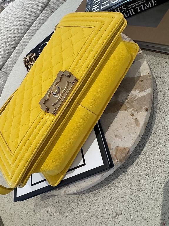 Chanel Borse: CHANEL BOY TASCHE GELB – Nuovo (secondo la descrizione) da Schwyz venduto da bofb 3