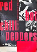Red Hot Chili Peppers Konzertposter 42x59cm Rote Fabrik 1990