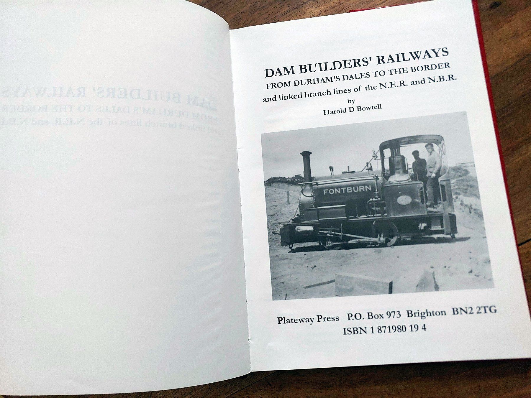 Bücher: Dam Builders Railways - Harold D. Bowtell – Gebraucht aus Schönenwerd von Steidi 1