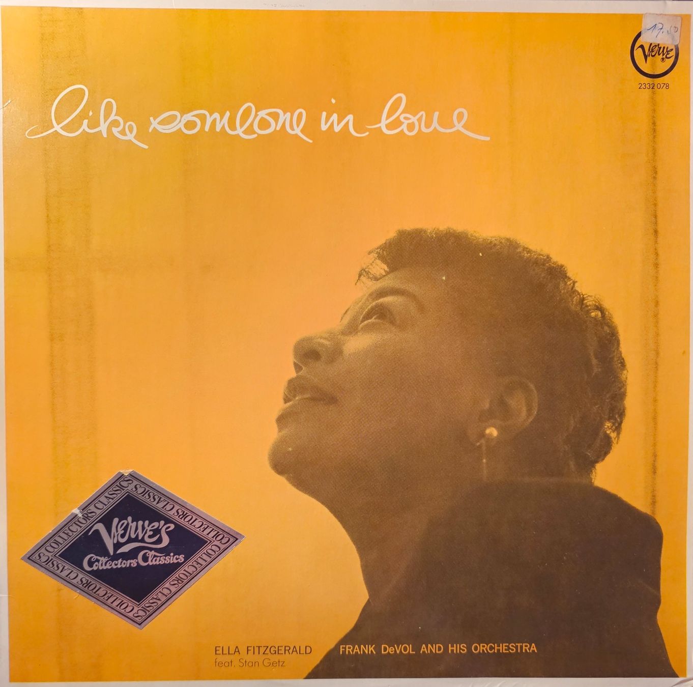 Schallplatten: Ella Fitzgerald - Like Someone In Love – Gebraucht aus Wahlen b. Laufen von Cg10