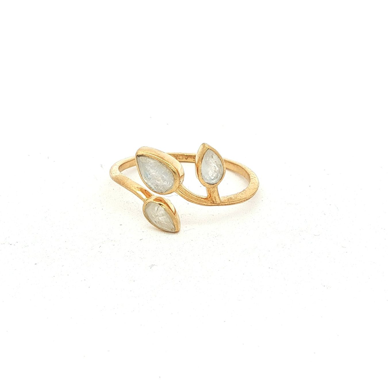 Olga Ribler Anelli: Unikate Silber Ring 925 mit Mondstein Grösse 58 – Nuovo (secondo la descrizione) da Luzern venduto da Schmuckoutlet 6
