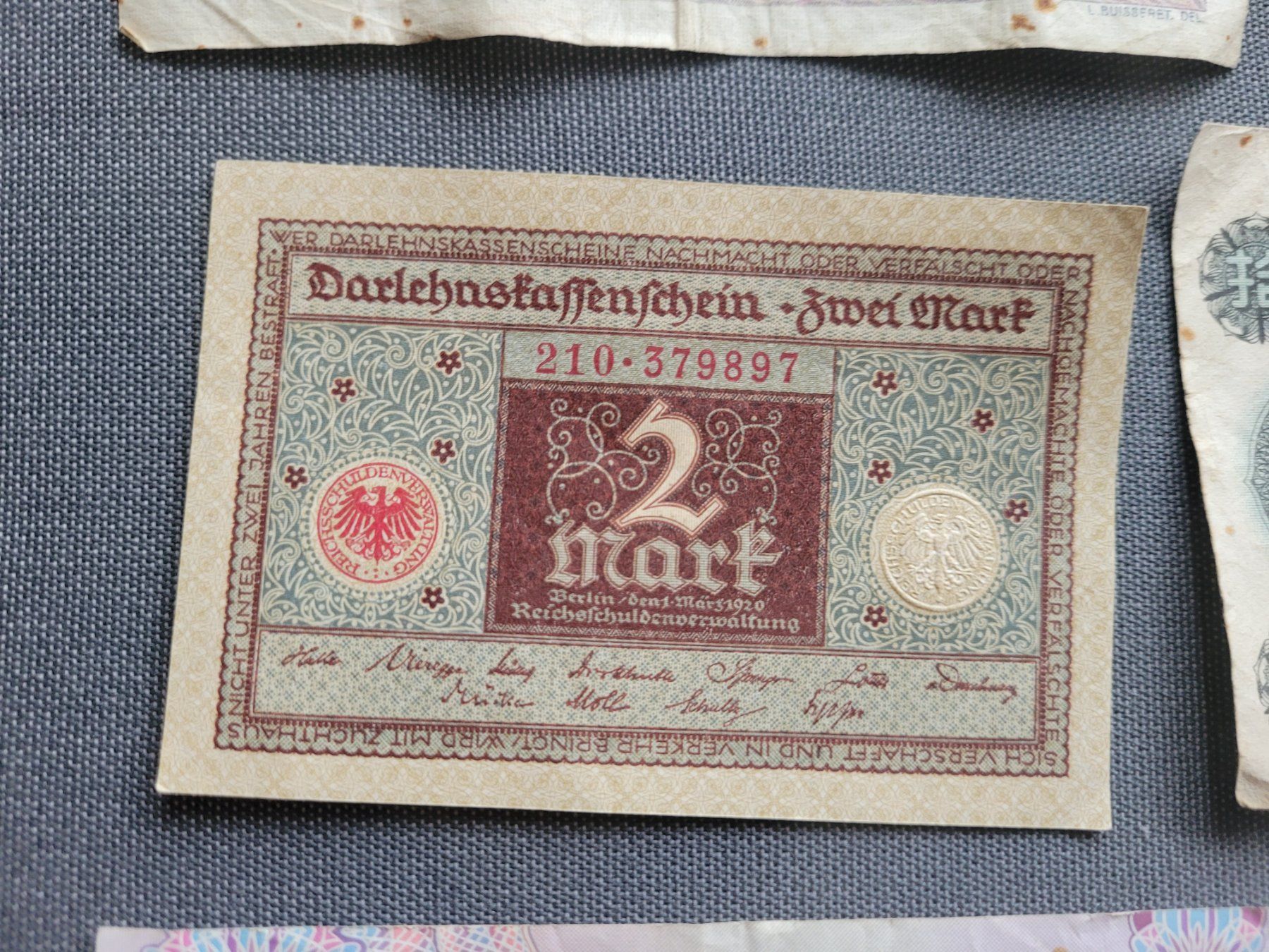 Banknoten: Banknoten Konvolut – Gebraucht aus Kriens von KTP 5
