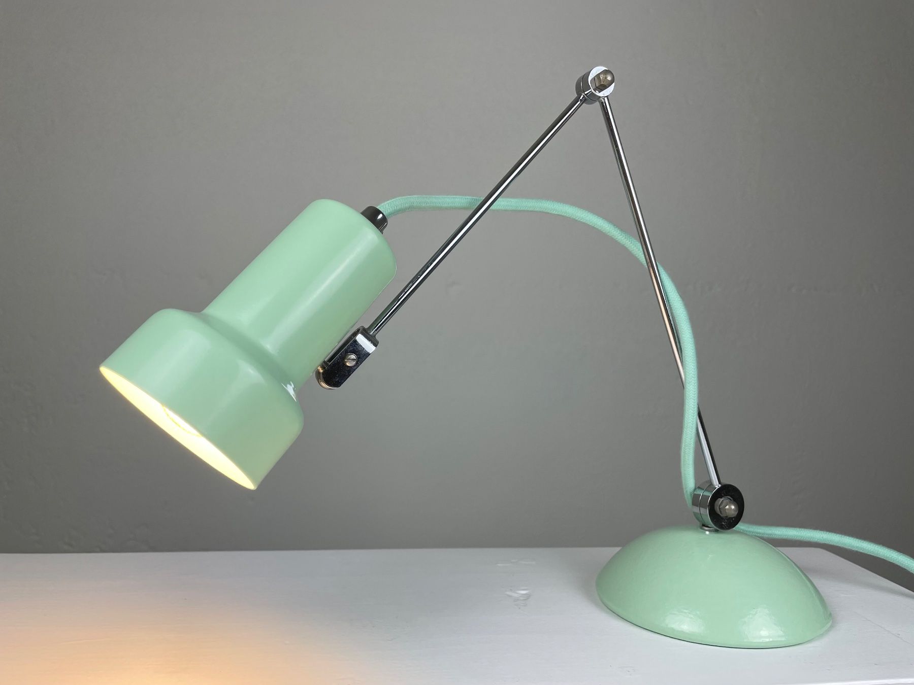 Lampen: Vintage lamp renewed tischlampe – Gebraucht aus Genthod von lightyear63 4