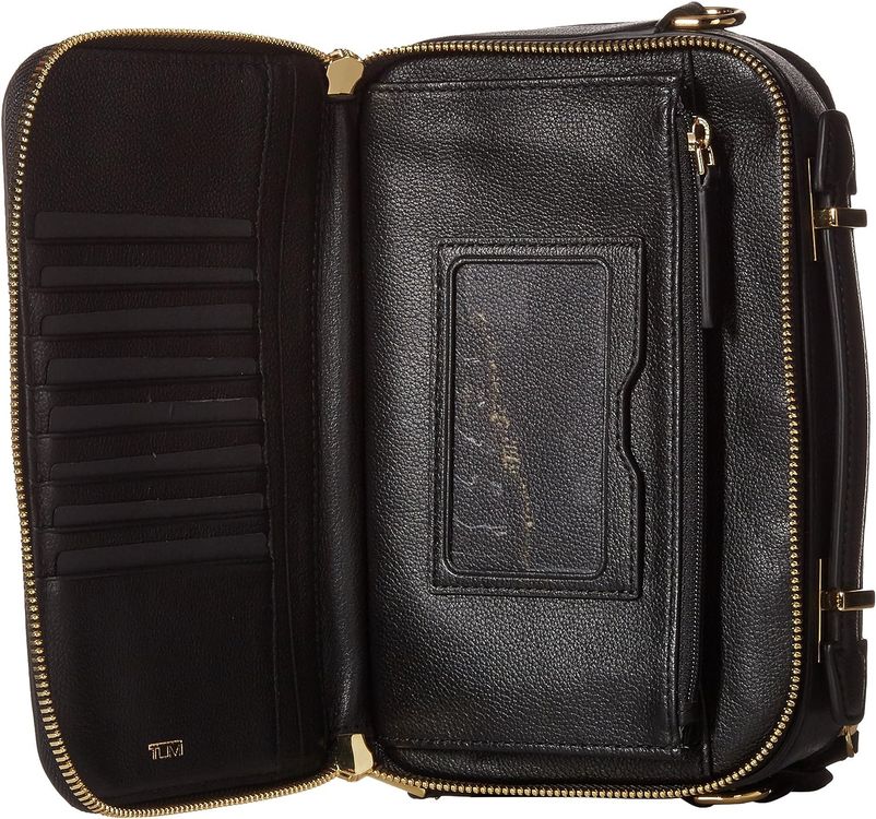 TUMI VOYAGEUR Aberdeen Crossbody Leder Schwarz, wNEU Kaufen auf Ricardo